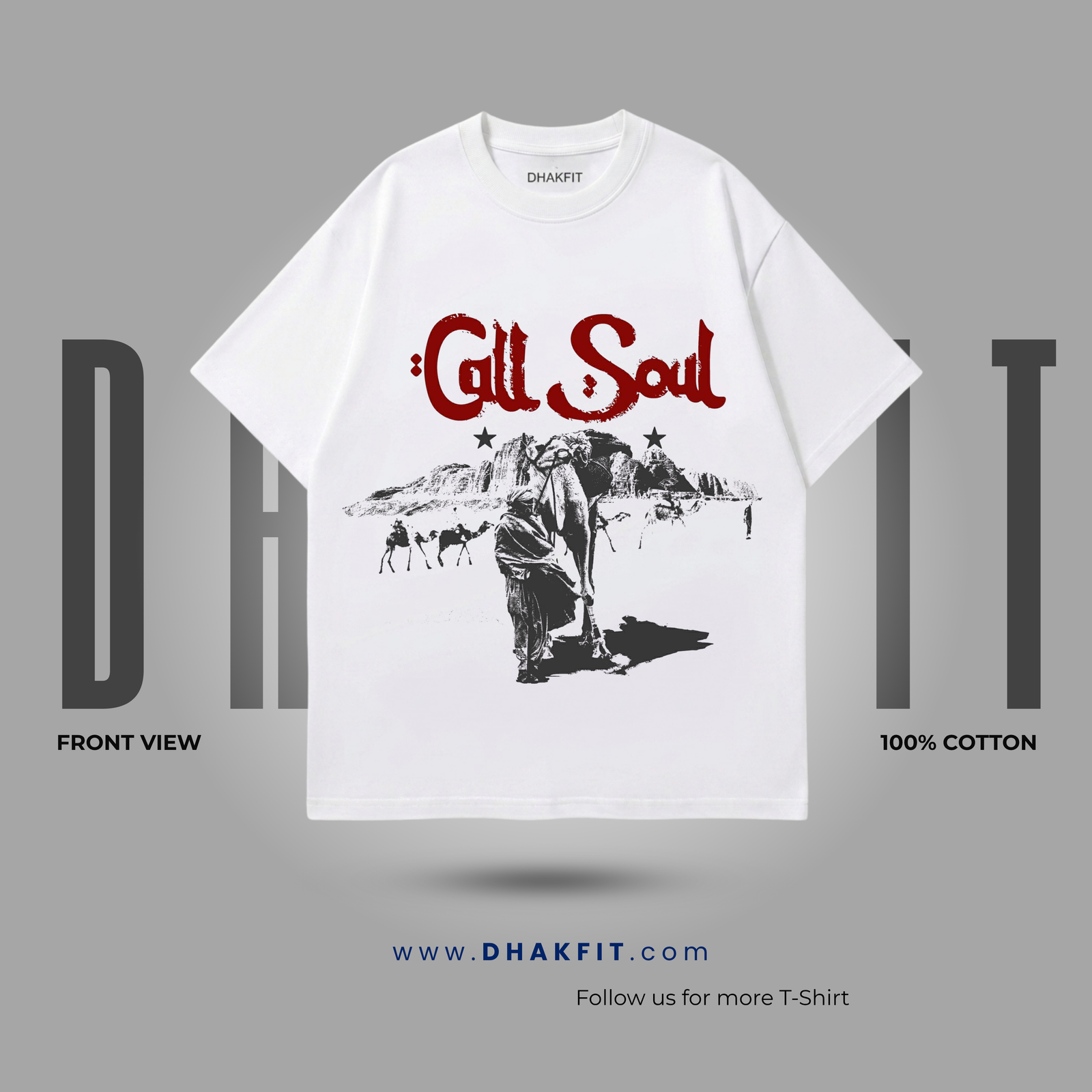 "Call Soul" Oversized Tee